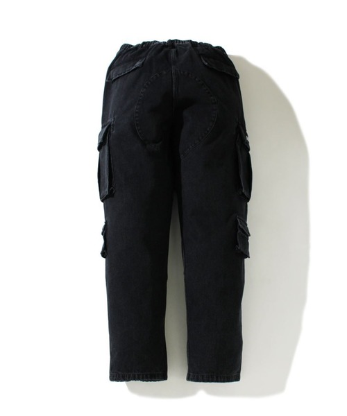 A BATHING APE ルーズフィットカーゴパンツ Mサイズ A BATHING APE ジーンズ MULTI POCKET LOOSE FIT CARGO DENIM