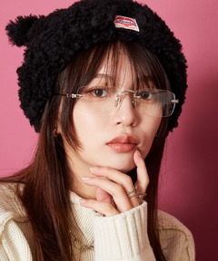 伊達メガネ メガネ 眼鏡 ユニセックスデザイン クリアレンズサングラス 伊達メガネ リムレスメガネ レディース メンズ