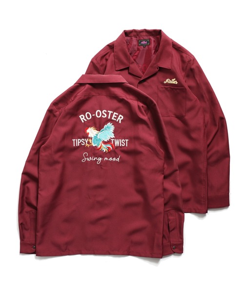 ROTAR（ローター） シャツ Rooster Bowling shirt メンズ : ZOZOTOWN