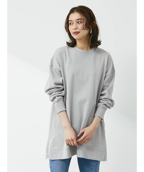 tシャツ Tシャツ スリットロングチュニック|ZOZOTOWN |14