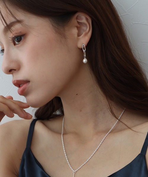 J by blue ピアス Ise-Shima アコヤバロックパール チェーン