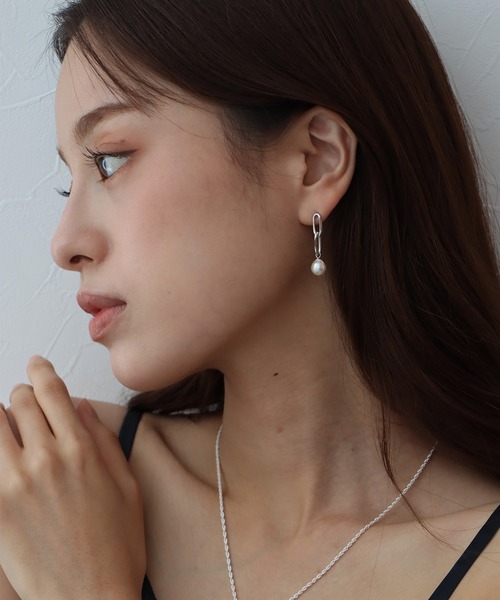 J by blue ピアス Ise-Shima アコヤバロックパール チェーン