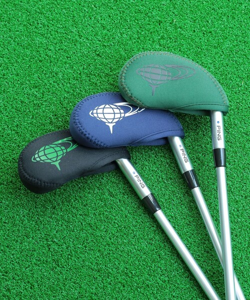 BEAMS GOLF ゴルフ / スケルトン アイアン カバー メンズ