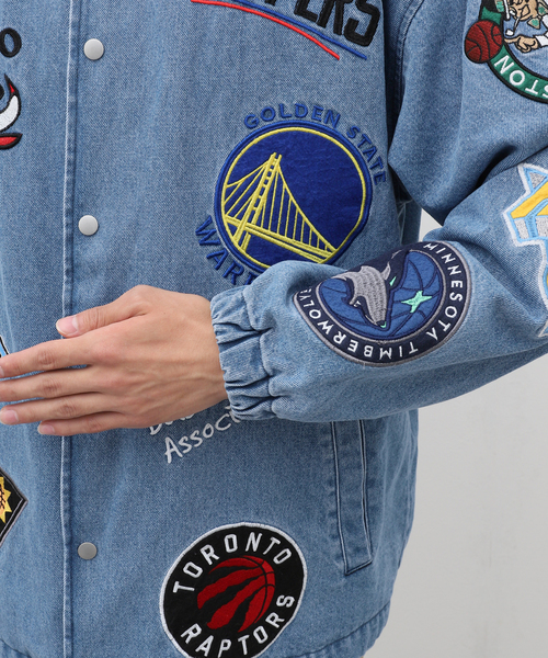 NBA ジャケット Gジャン WEB限定【Off The Court by NBA】Denim Jacket