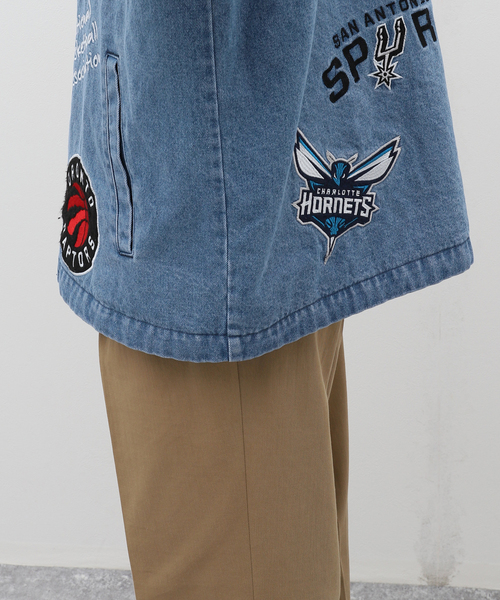 NBA ジャケット Gジャン WEB限定【Off The Court by NBA】Denim Jacket