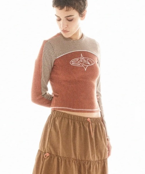 tシャツ 「Basic Pleasure Mode」FAWN LONG SLEEVE レディース Basic Pleasure Mode tシャツ 「Basic Mode」FAWN LONG SLEEVE