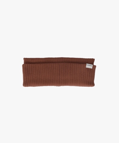 オーバーライド　シャポードオー　 ヘアバンド ブラウン override ヘアバンド OVERRIDE RIB CUFF HEADBAND