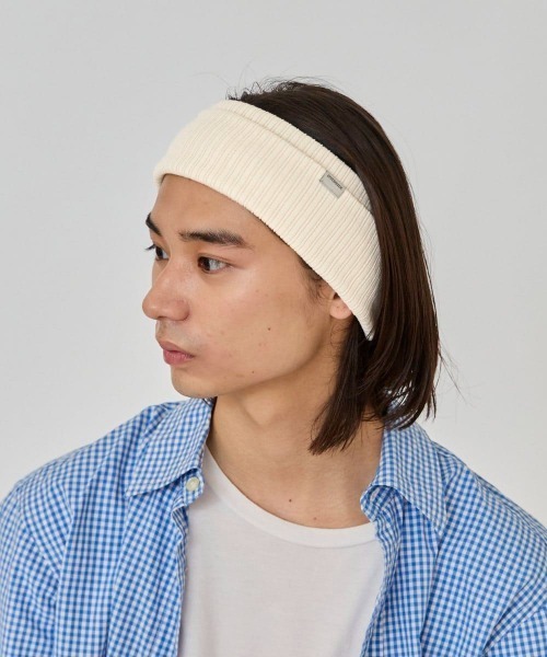 override ヘアバンド OVERRIDE RIB CUFF HEADBAND
