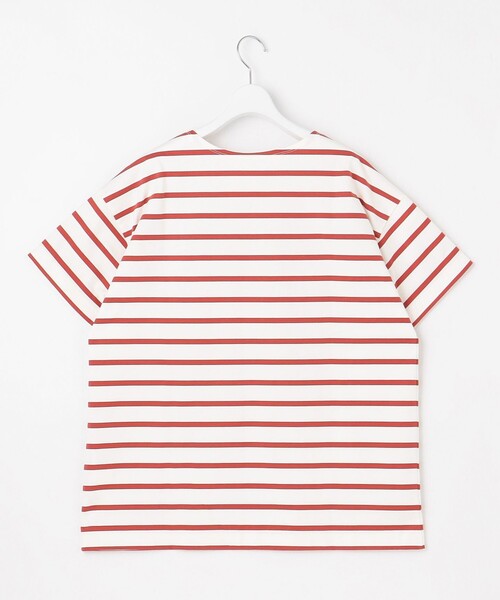 tシャツ 「洗える」ボーダーワイドBIG Tシャツ レディース 自由区 tシャツ 「洗える」ボーダーワイドBIG Tシャツ
