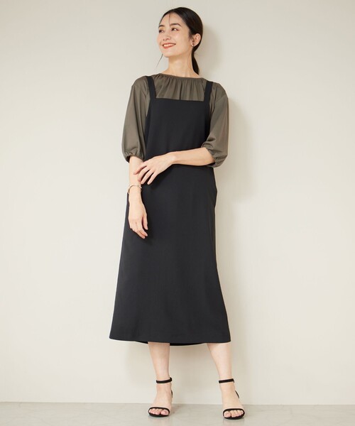 J.PRESS（J.プレス） ワンピース 「WEB限定カラーあり・洗える」Light