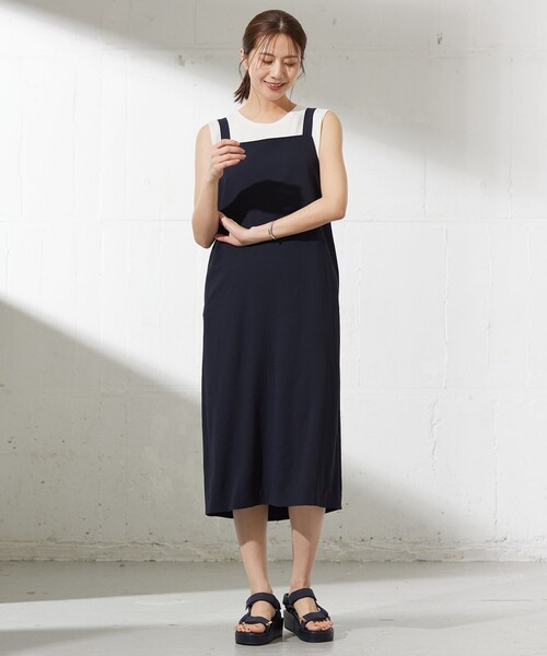 J.PRESS(J.プレス) ワンピース 「WEB限定カラーあり・洗える」Light J.PRESS(J.プレス) ワンピース 「WEB限定カラーあり・洗える」Light