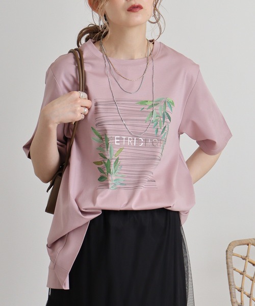 EGLANTINE tシャツ Eglantine プリントTシャツ レディース