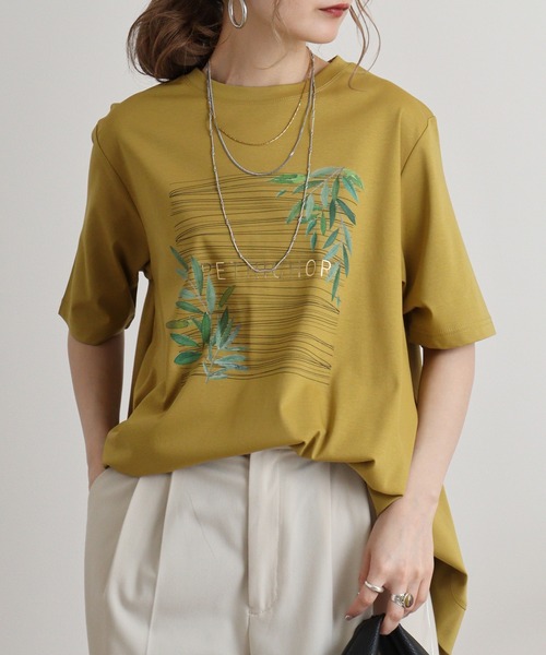 tシャツ Eglantine プリントＴシャツ レディース EGLANTINE tシャツ Eglantine プリントTシャツ レディース