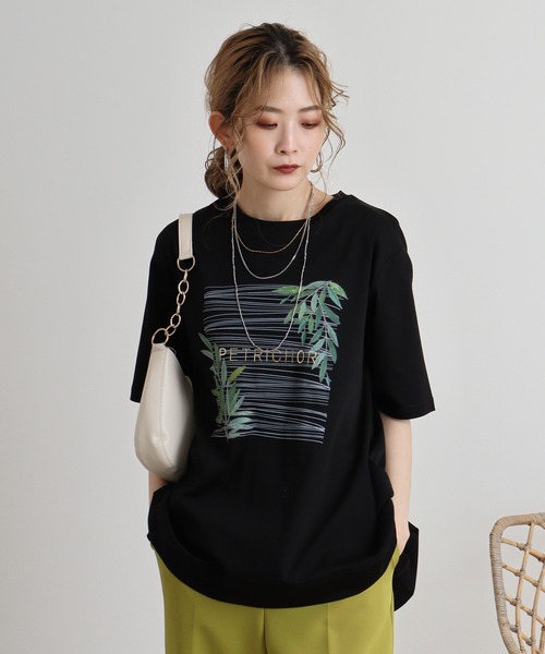 tシャツ Eglantine プリントＴシャツ レディース EGLANTINE tシャツ Eglantine プリントTシャツ レディース