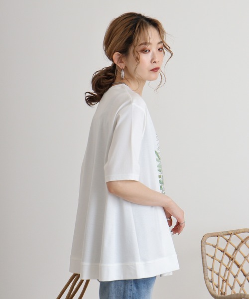 tシャツ Eglantine プリントＴシャツ レディース EGLANTINE tシャツ Eglantine プリントTシャツ レディース