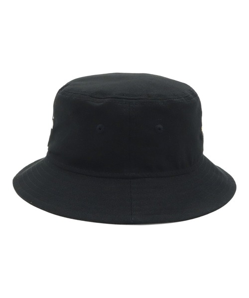 NEW ERA ニューエラ ゴルフ バケット 新品　スヌーピー S /M　黒 NEW ERA 帽子 ハット ニューエラゴルフ バケットハット 綿