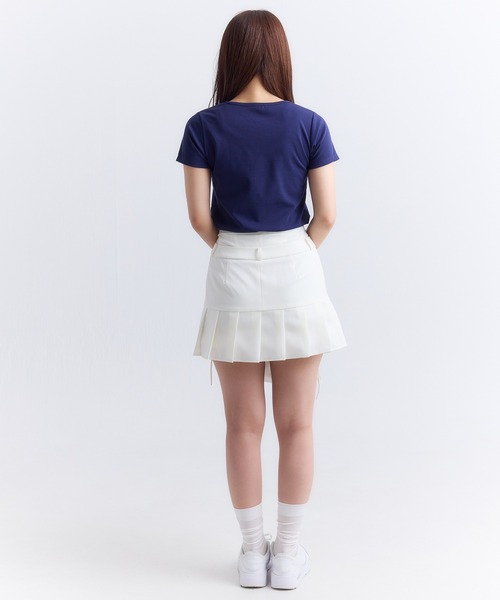 eimy istoire スカート eimyロゴプリーツスカパン : ZOZOTOWN