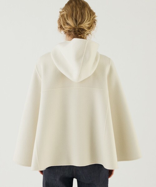 GALERIE VIE ギャルリーヴィー／ニットポンチョ リバーブランケット フーテッドポンチョ | GALERIE VIE (Women