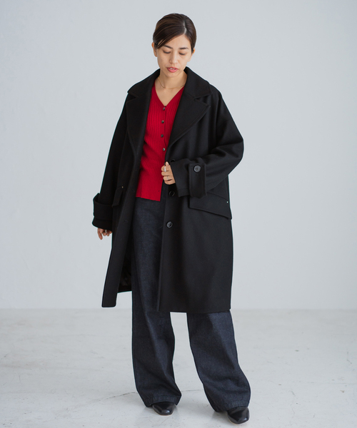 MACKINTOSH ウール チェスターコート 36 IENA コート チェスターコート MACKINTOSH/マッキントッシュ