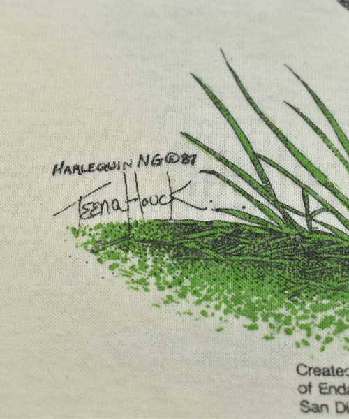 VINTAGE tシャツ 「ヴィンテージ古着」80's アニマルプリント Tシャツ