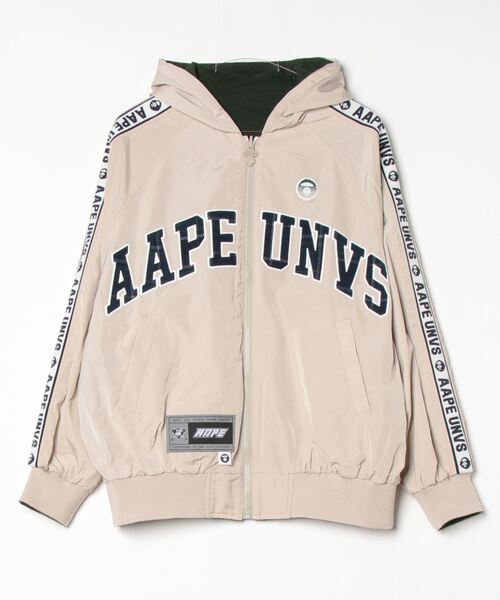 ミリタリージャケット モッズコート AAPE REVERSIBLE HOODIE JACKETの画像