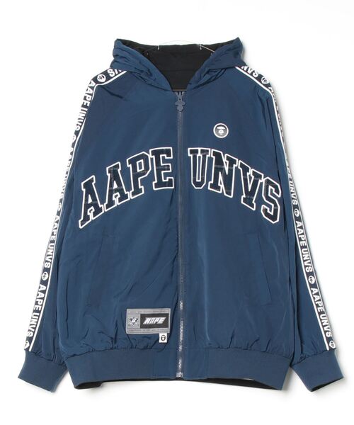 ミリタリージャケット モッズコート AAPE REVERSIBLE HOODIE JACKETの画像