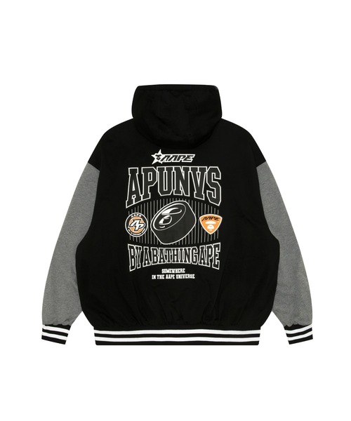 ミリタリージャケット モッズコート AAPE REVERSIBLE HOODIE JACKETの画像