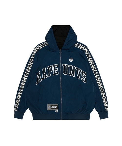 ミリタリージャケット モッズコート AAPE REVERSIBLE HOODIE JACKETの画像