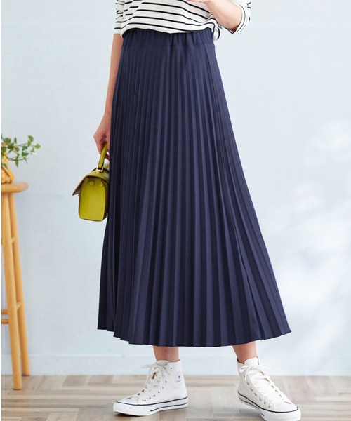 BELLUNA PLUS（ベルーナプラス） スカート 洗っても形が崩れにくい
