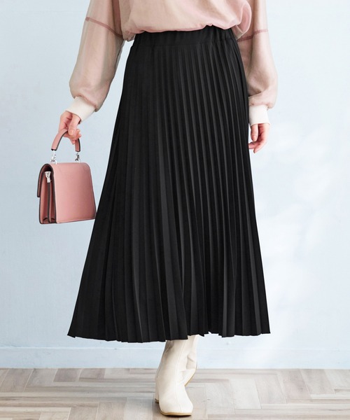 BELLUNA PLUS（ベルーナプラス） スカート 洗っても形が崩れにくい