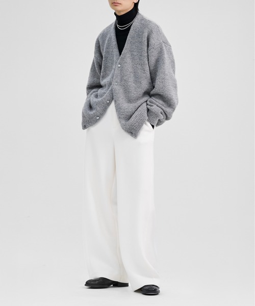 トップス LAPIIS KID MOHAIR GLITTER KNIT CARDIGAN LAPIIS カーディガン KID MOHAIR GLITTER KNIT CARDIGAN メンズ