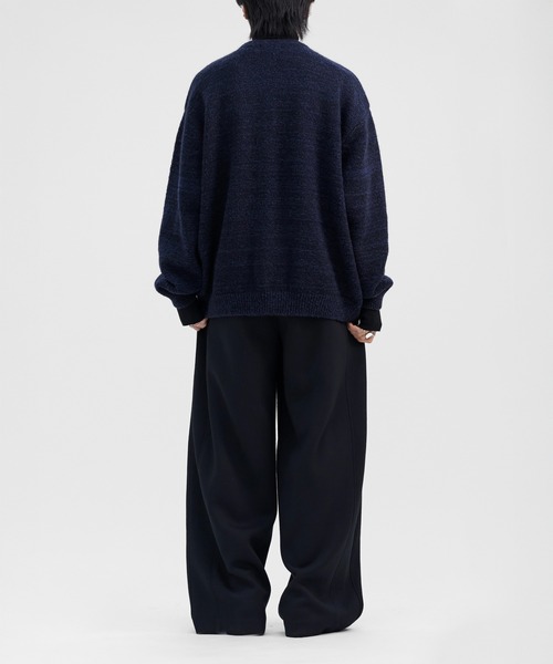 トップス LAPIIS KID MOHAIR GLITTER KNIT CARDIGAN LAPIIS カーディガン KID MOHAIR GLITTER KNIT CARDIGAN メンズ