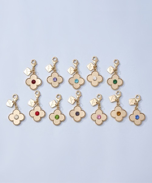 & chouette（アンドシュエット） キーホルダー バースストーンカラー