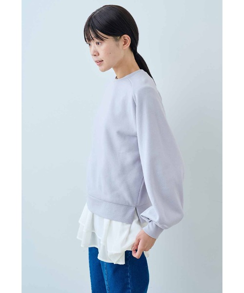 IEDIT（イディット） トレーナー スウェット ぽわんとした袖がかわいい