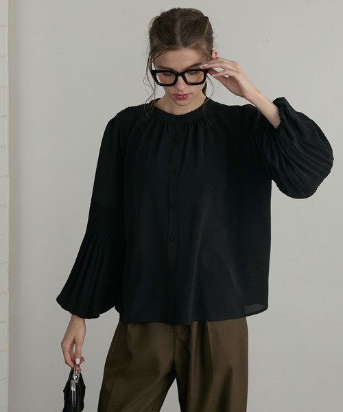 BONLECILL noir ブラウス シャツ 「BONLECILL noir」2way