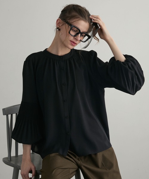 BONLECILL noir ブラウス シャツ 「BONLECILL noir」2way