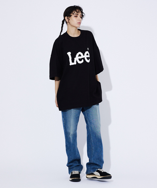 【Lee/リー】SUPERSIZED LEE LOGO T/フロントロゴ ビッグ Lee tシャツ 「Lee/リー」SUPERSIZED LEE LOGO T/フロントロゴ
