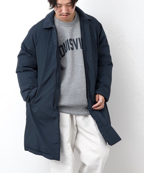 TAION（タイオン） ダウンコート L ネイビー メンズ : ZOZOTOWN Yahoo