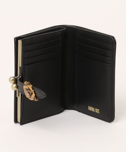 【ANNA SUI】即対応 ブルボン 口金二つ折り財布 ANNA SUI 財布 ブルボン 口金二つ折り財布 レディース