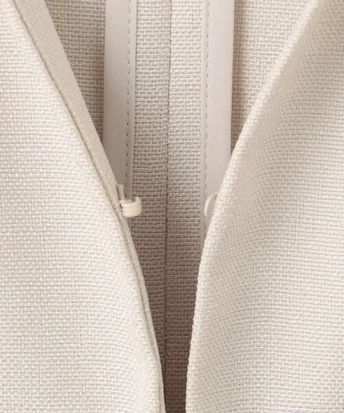 【未使用タグ付】TOCCA BRIGHT LUMINOUS ノーカラージャケット TOCCA ジャケット ノーカラージャケット BRIGHT LUMINOUS 七分袖