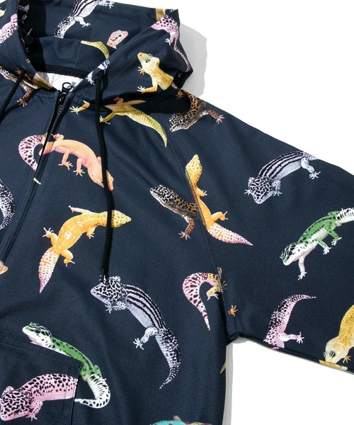 go slow caravan パーカー ドットテックニットZIP フーディー