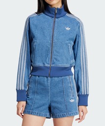adidas デニムジャケット gジャン アディカラー デニム トラック