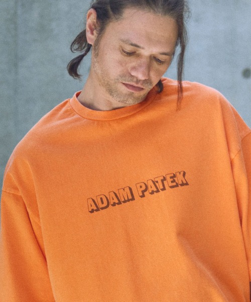 ADAM PATEK tシャツ ADAMPATEK/shadow logo short sleeve T