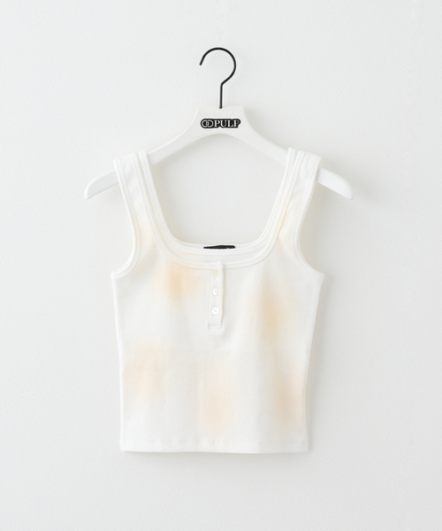 タンクトップ ノースリーブ 「Geek Office / ギークオフィス」LCDC SPRAY-EFFECT SLEEVELESS BODYSUIT