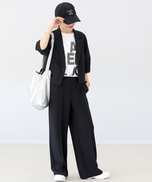 Aletta vita セットアップ ダブルクロスランタンジャケット