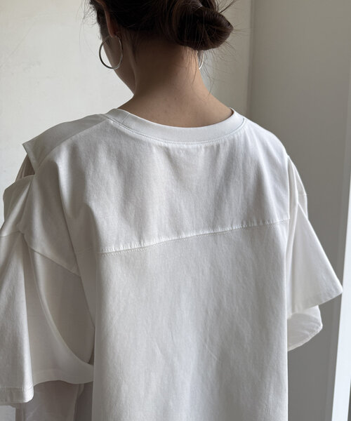 DouDou tシャツ 「WEB限定」リバーシブルカットソー レディース