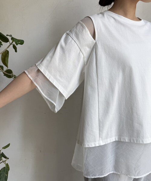 DouDou tシャツ 「WEB限定」リバーシブルカットソー レディース