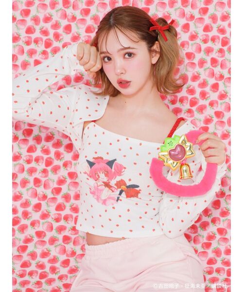 MIU MIU キャミソール ミュウミュウ CALNAMUR キャミソール 「東京ミュウミュウコラボ」ミュウイチゴ