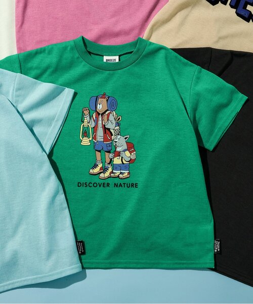 BREEZE（ブリーズ） tシャツ 「速乾/ジュニア対応」アクティブ半袖T
