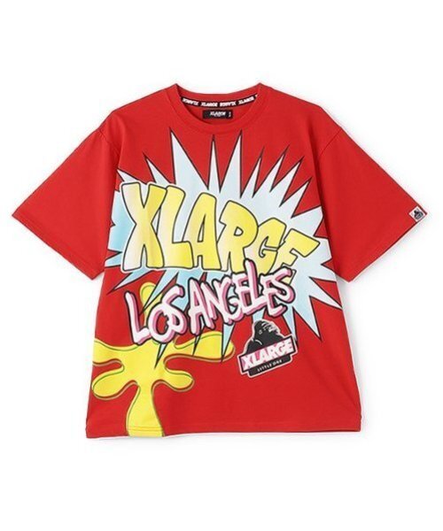 XLARGE KIDS tシャツ ポップアート半袖Tシャツ キッズ 子供服